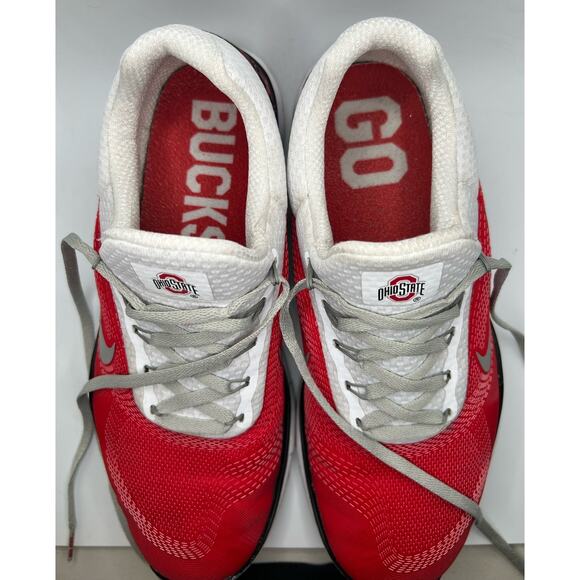 Nike Free Trainer V7 OHIO STATE BUCKEYES Running Shoes Men\'s 9.5 AA0881-605 main image 9